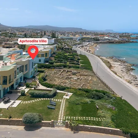 Villa Aphrodite Beachfront Kato Gouves